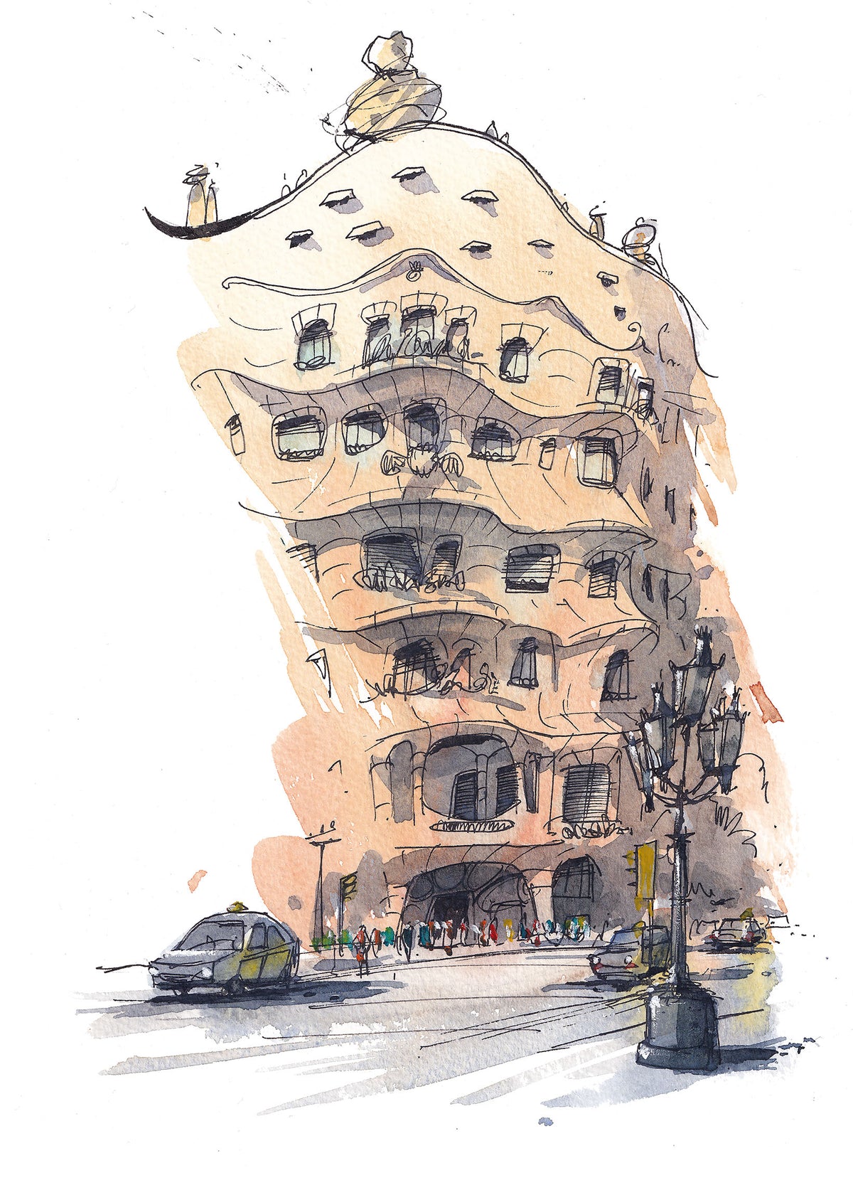 La Pedrera (Casa Milà) Barcelona